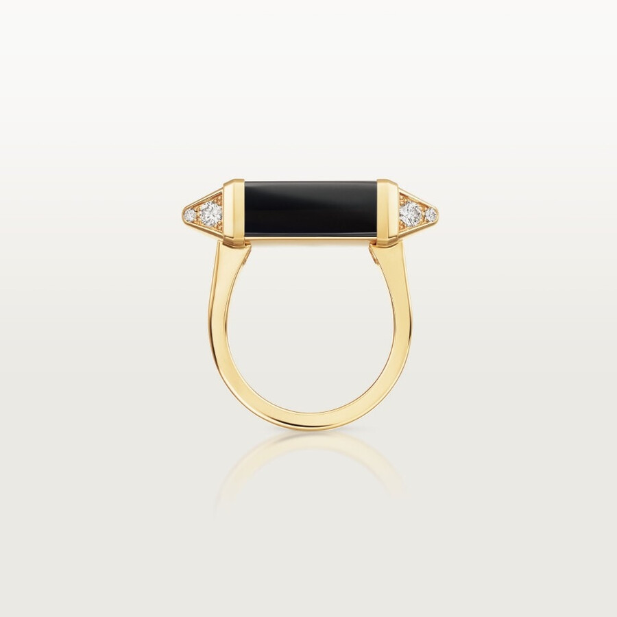 anello les berlingots de cartier semi-pavé