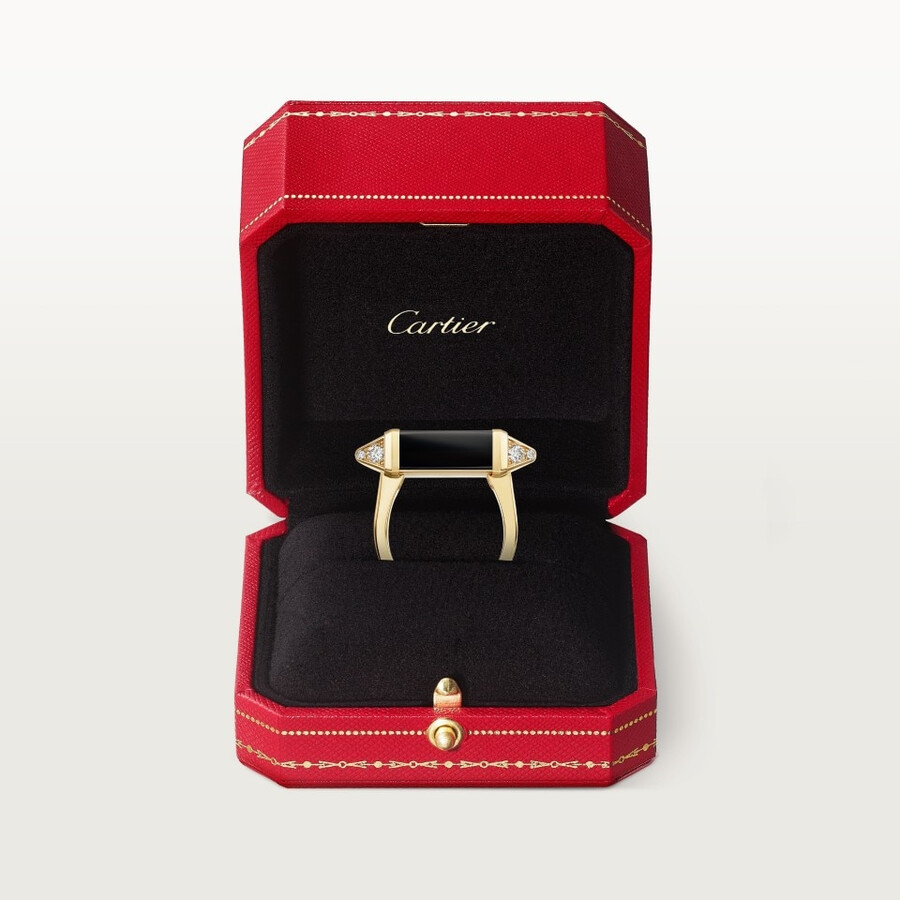anello les berlingots de cartier semi-pavé