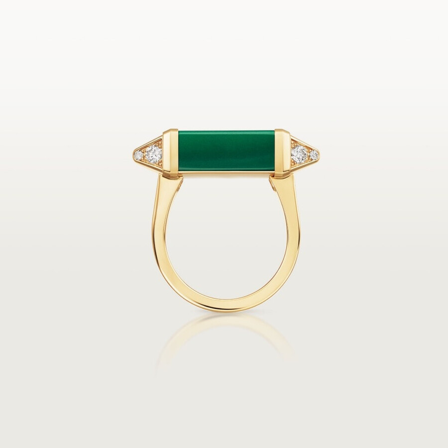anello les berlingots de cartier semi-pavé
