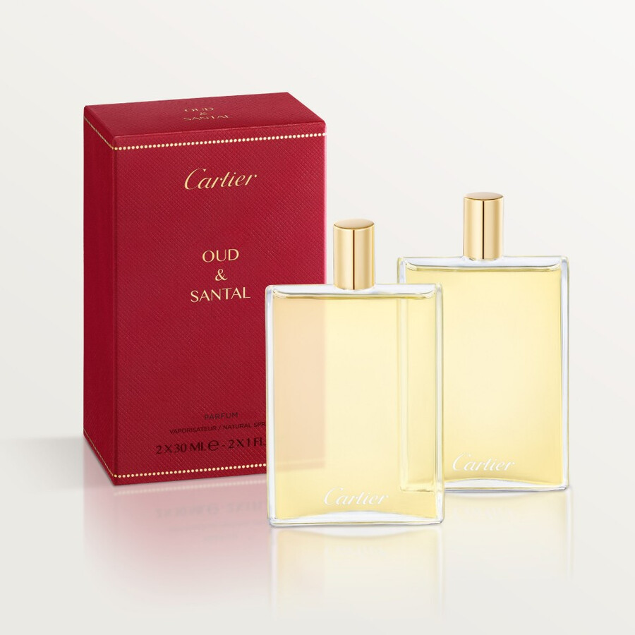 kit di ricarica profumo les heures voyageuses oud e legno di sandalo