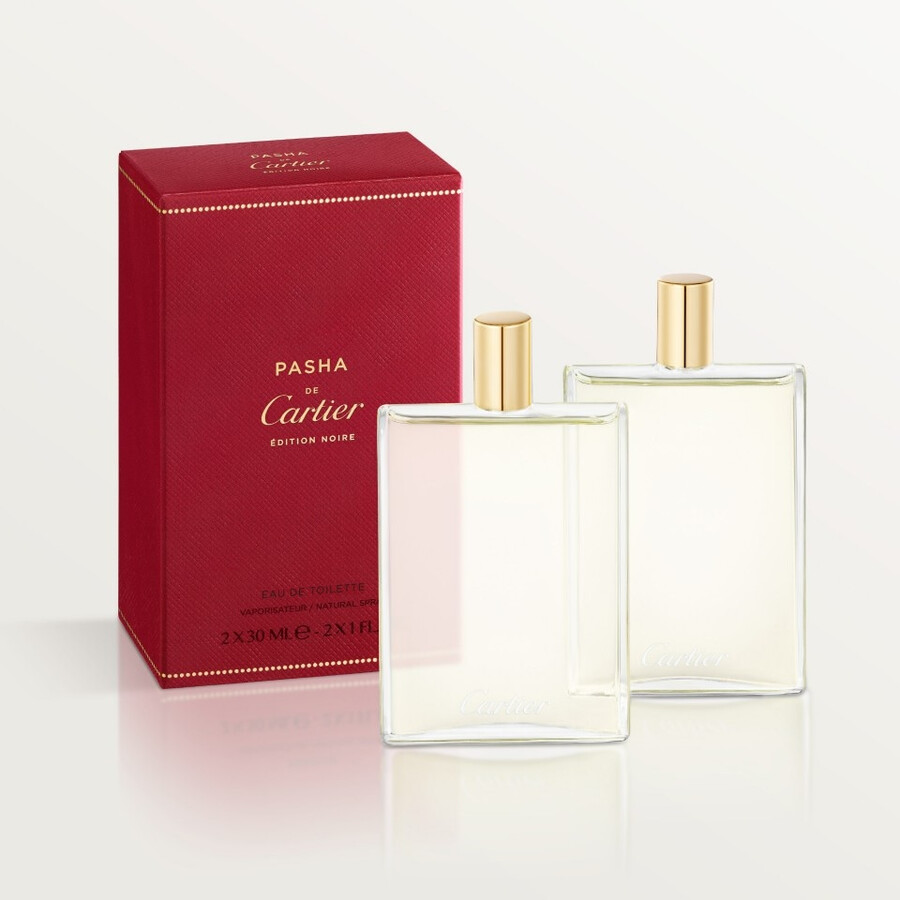 kit di ricarica per profumo cartier pasha black edition