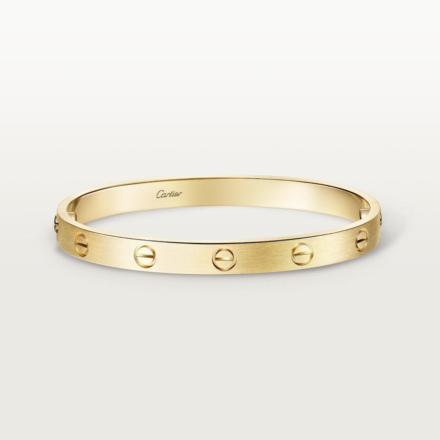 bracciale love modello classico spazzolato