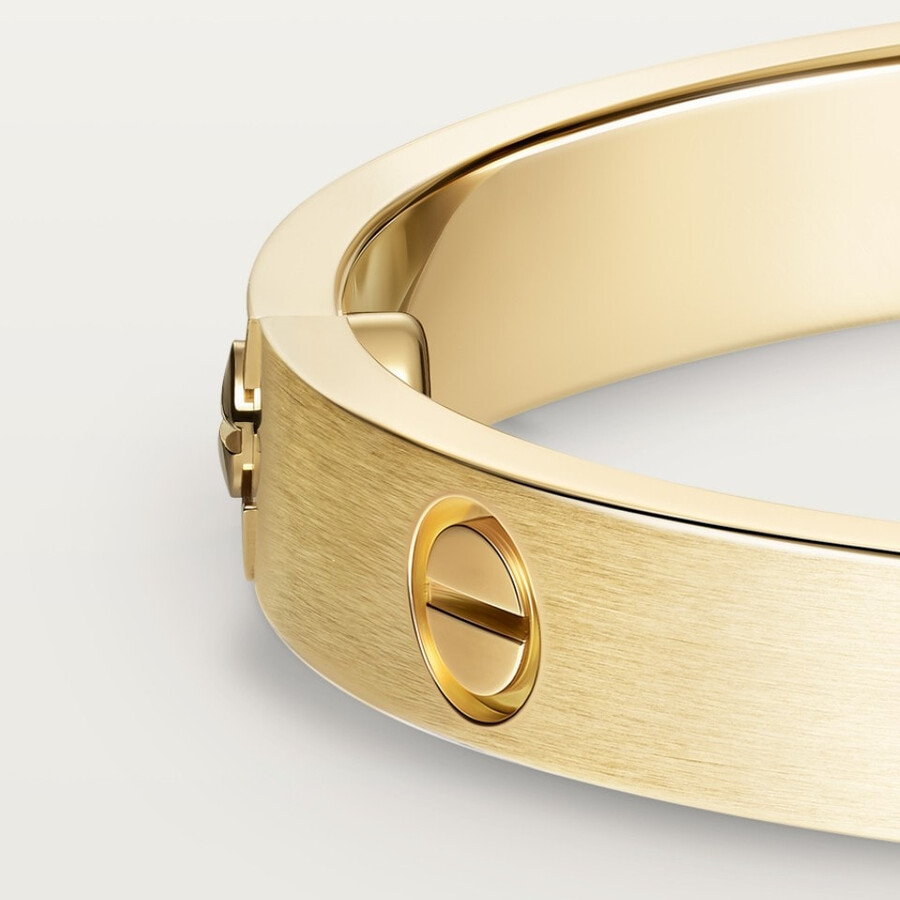 bracciale love modello classico spazzolato