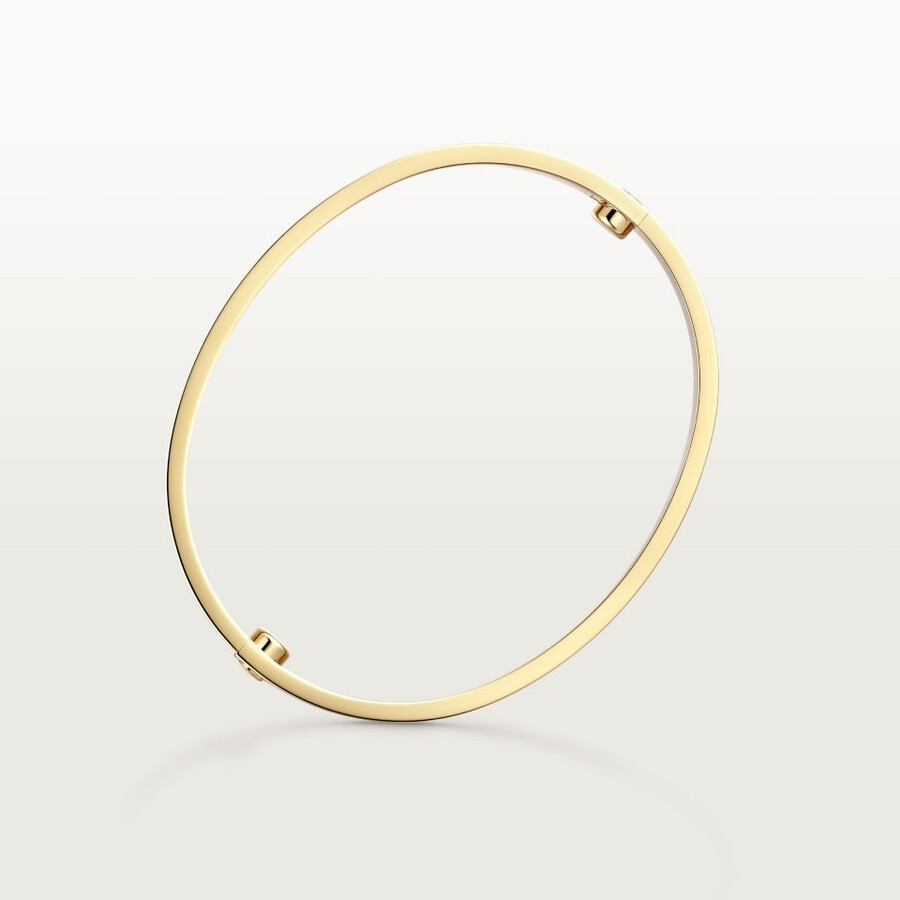 bracciale love modello classico spazzolato