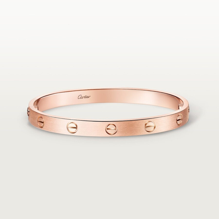 bracciale love modello classico spazzolato