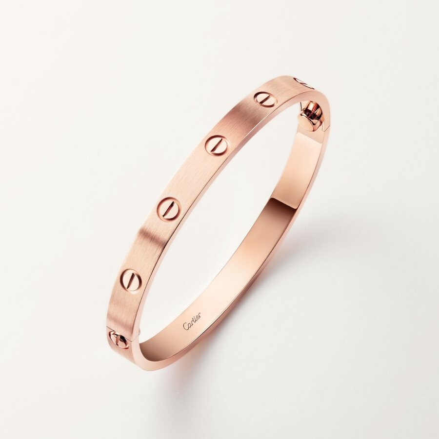 bracciale love modello classico spazzolato