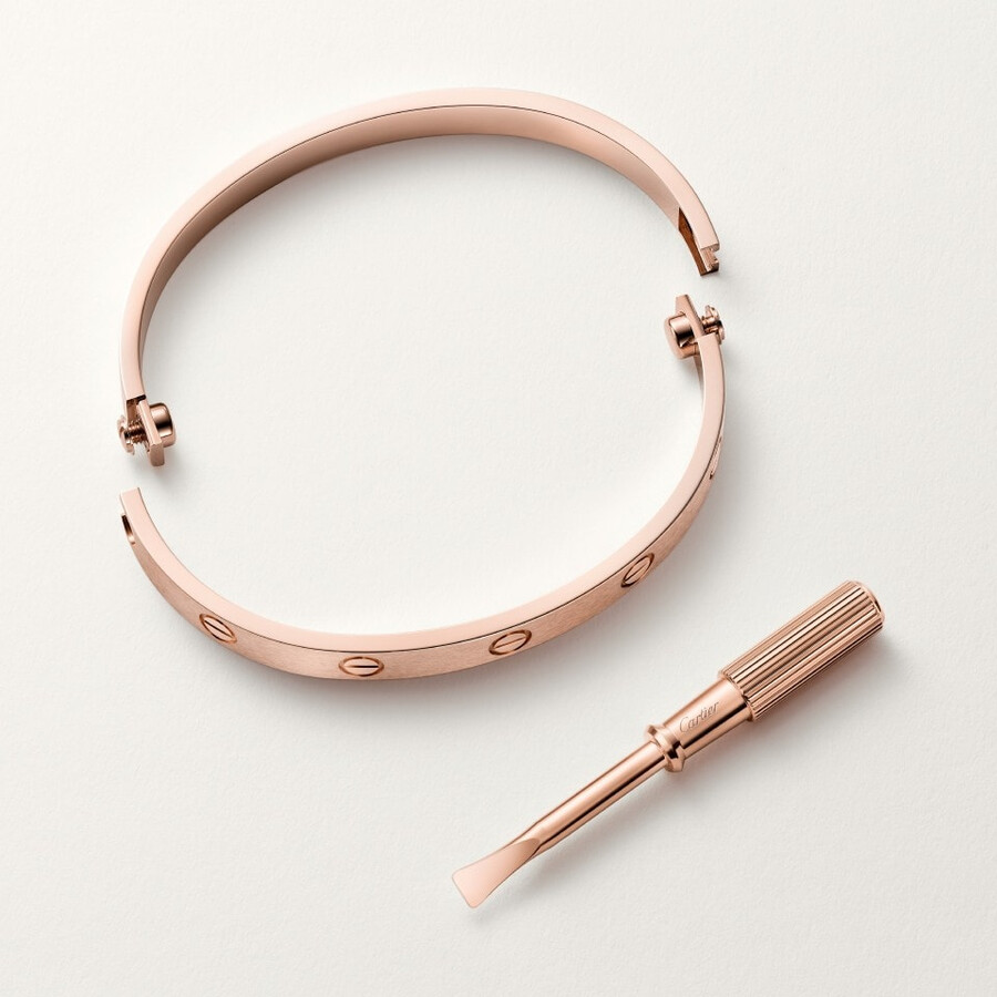 bracciale love modello classico spazzolato