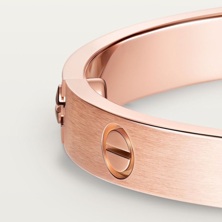 bracciale love modello classico spazzolato