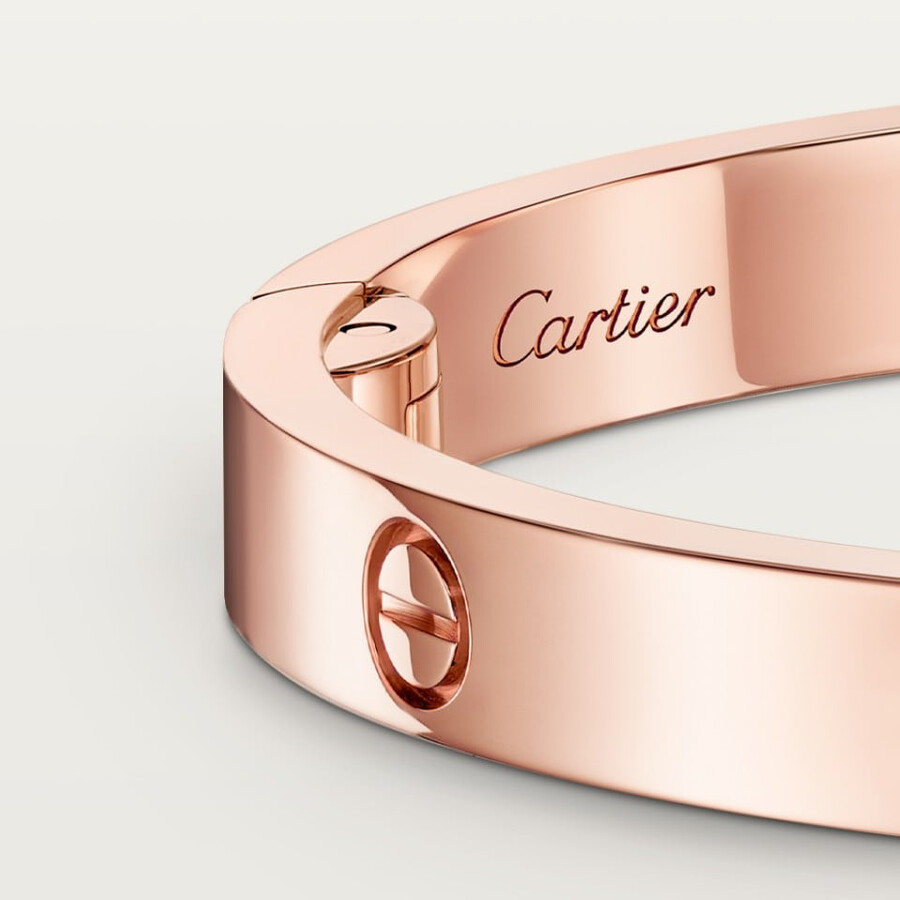 bracciale love modello medio 4 diamanti