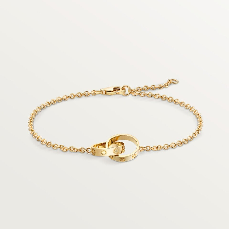 bracciale love su catena