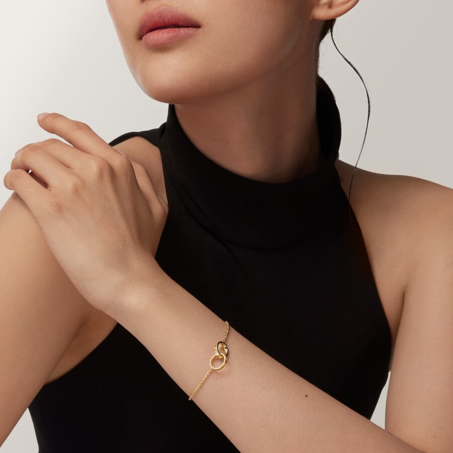 bracciale love su catena