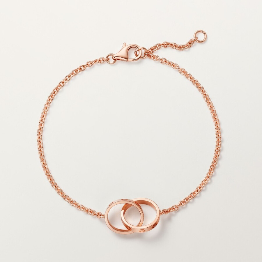 bracciale love su catena