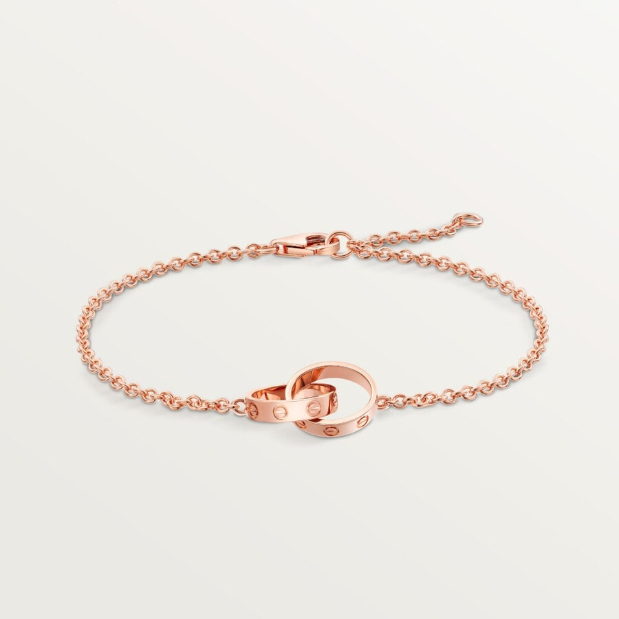 bracciale love su catena
