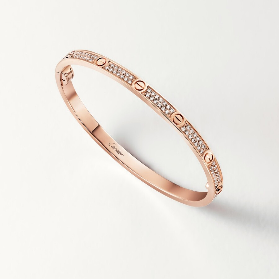 bracciale love modello piccolo pavé