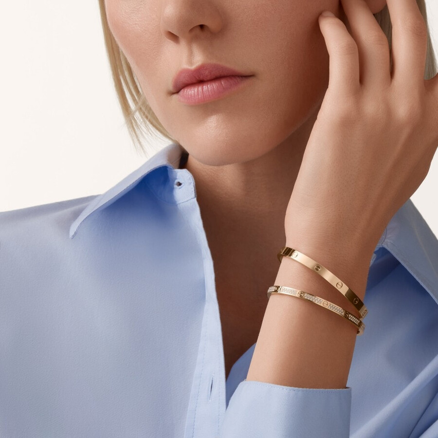 bracciale love modello piccolo pavé