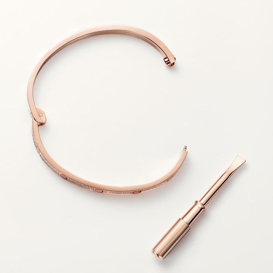 bracciale love modello piccolo pavé