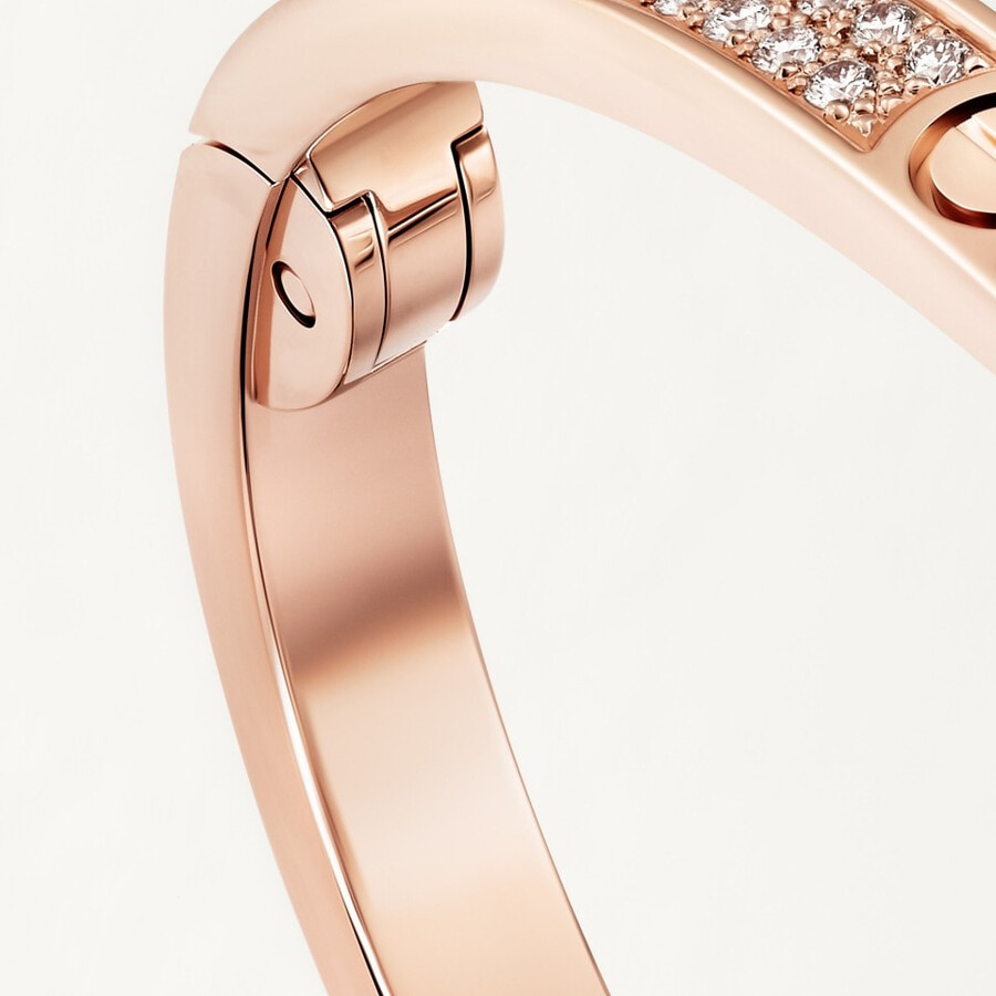 bracciale love modello piccolo pavé
