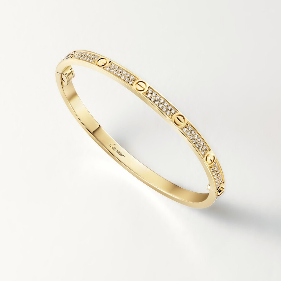 bracciale love modello piccolo pavé