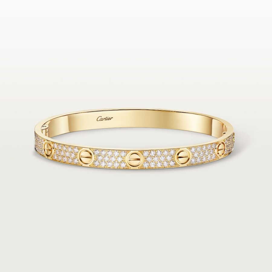 bracciale love modello classico pavé