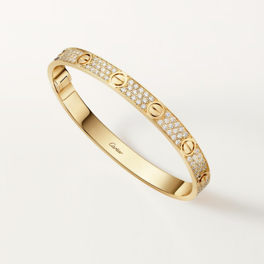 bracciale love modello classico pavé