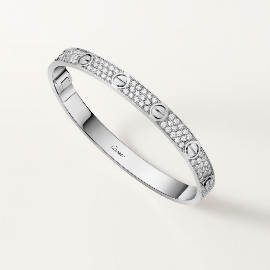 bracciale love modello classico pavé