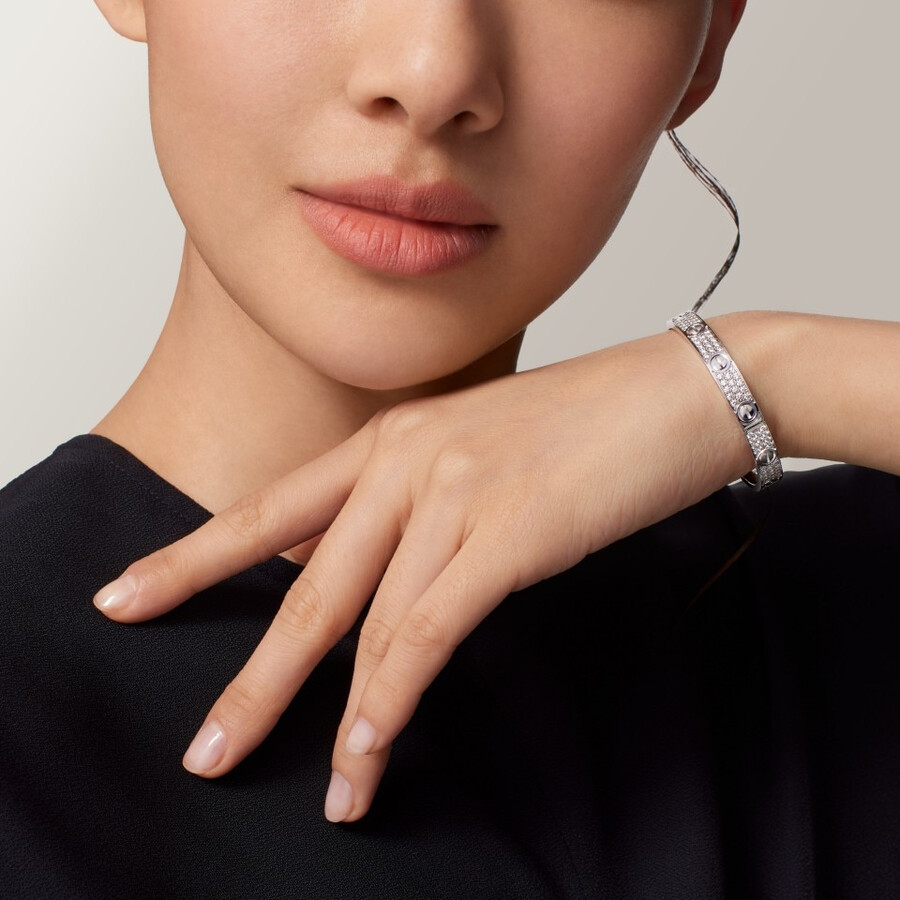 bracciale love modello classico pavé