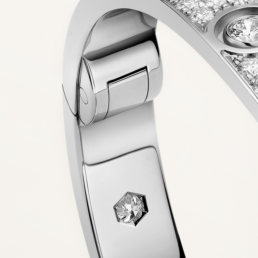 bracciale love modello classico pavé 10 diamanti
