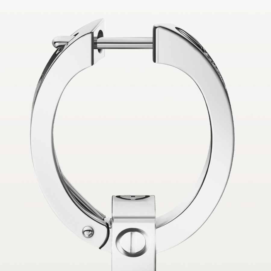 orecchini love multiuso semi-pavé