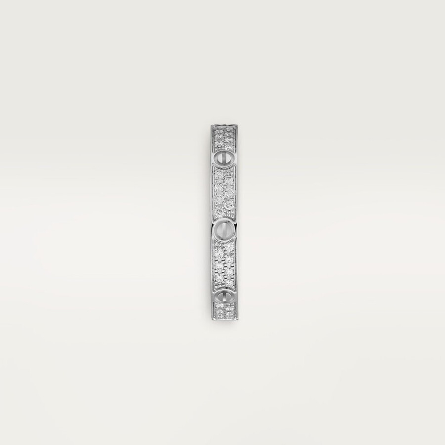 anello love modello mini pavé