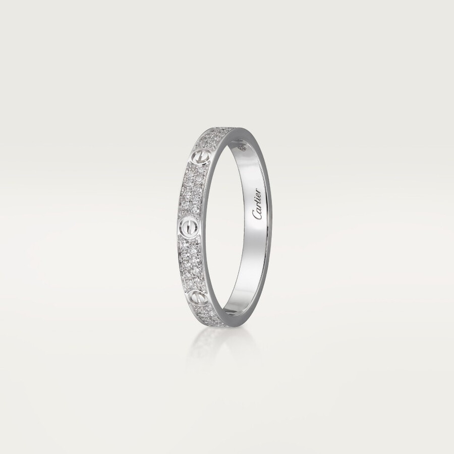 anello love modello mini pavé