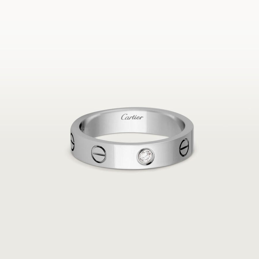 anello love modello piccolo 1 diamante