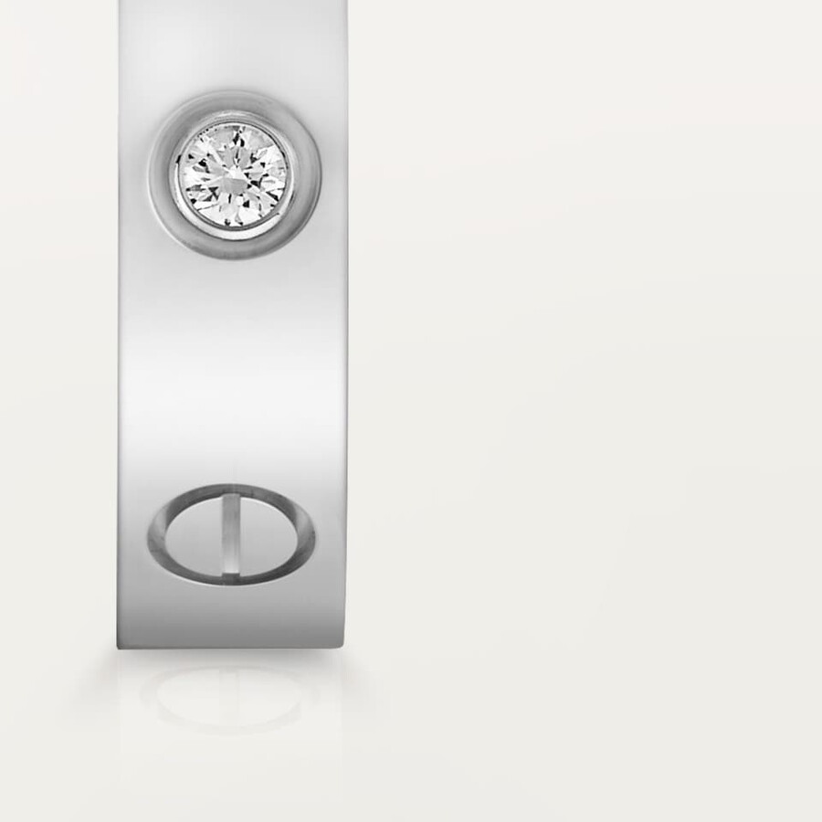 anello love modello piccolo 1 diamante