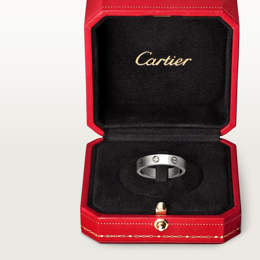 anello love modello piccolo 1 diamante