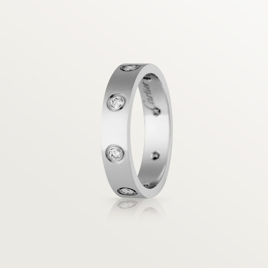 anello love modello piccolo 8 diamanti