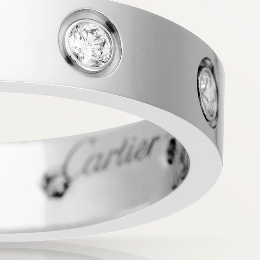 anello love modello piccolo 8 diamanti