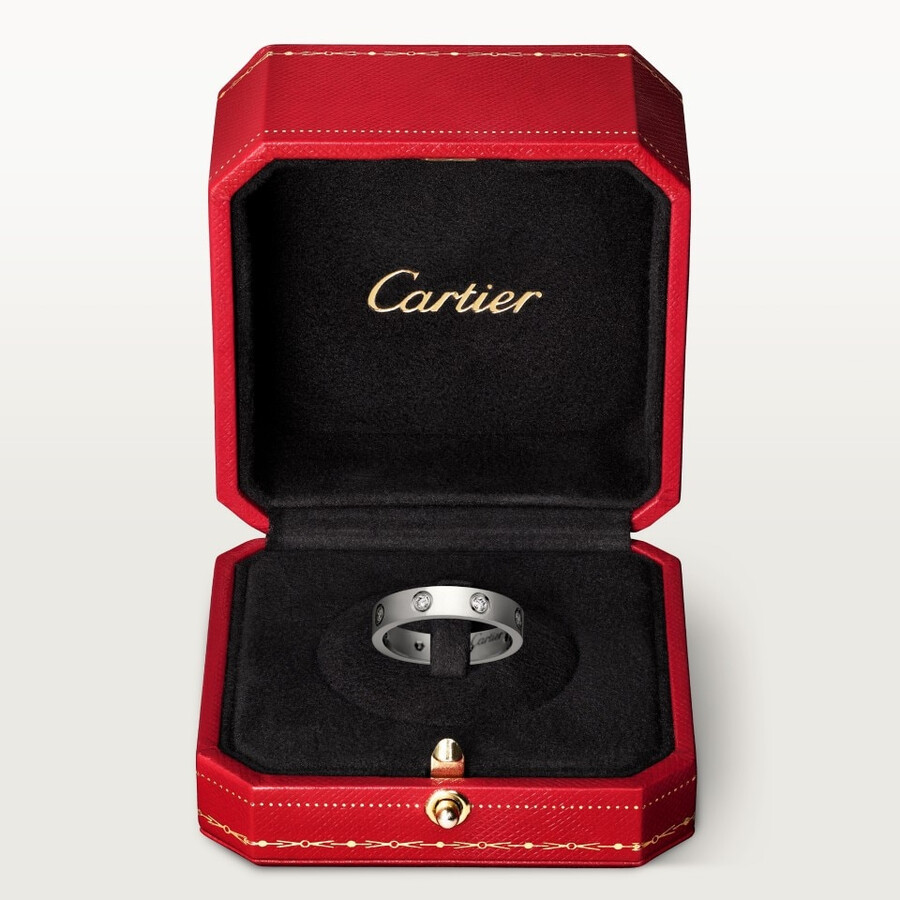 anello love modello piccolo 8 diamanti