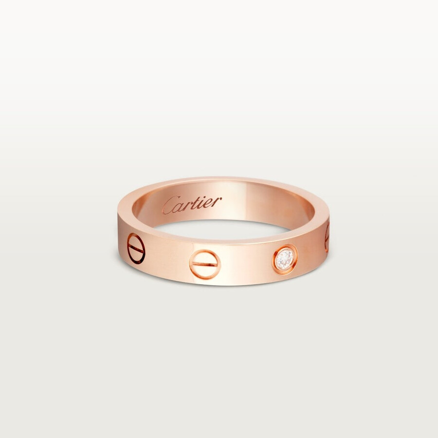 anello love modello piccolo 1 diamante