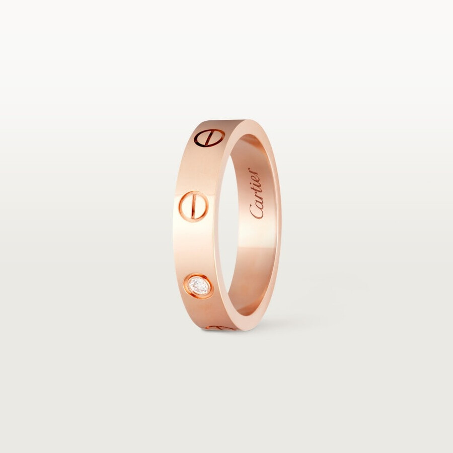 anello love modello piccolo 1 diamante