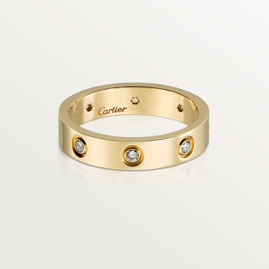 anello love modello piccolo 8 diamanti