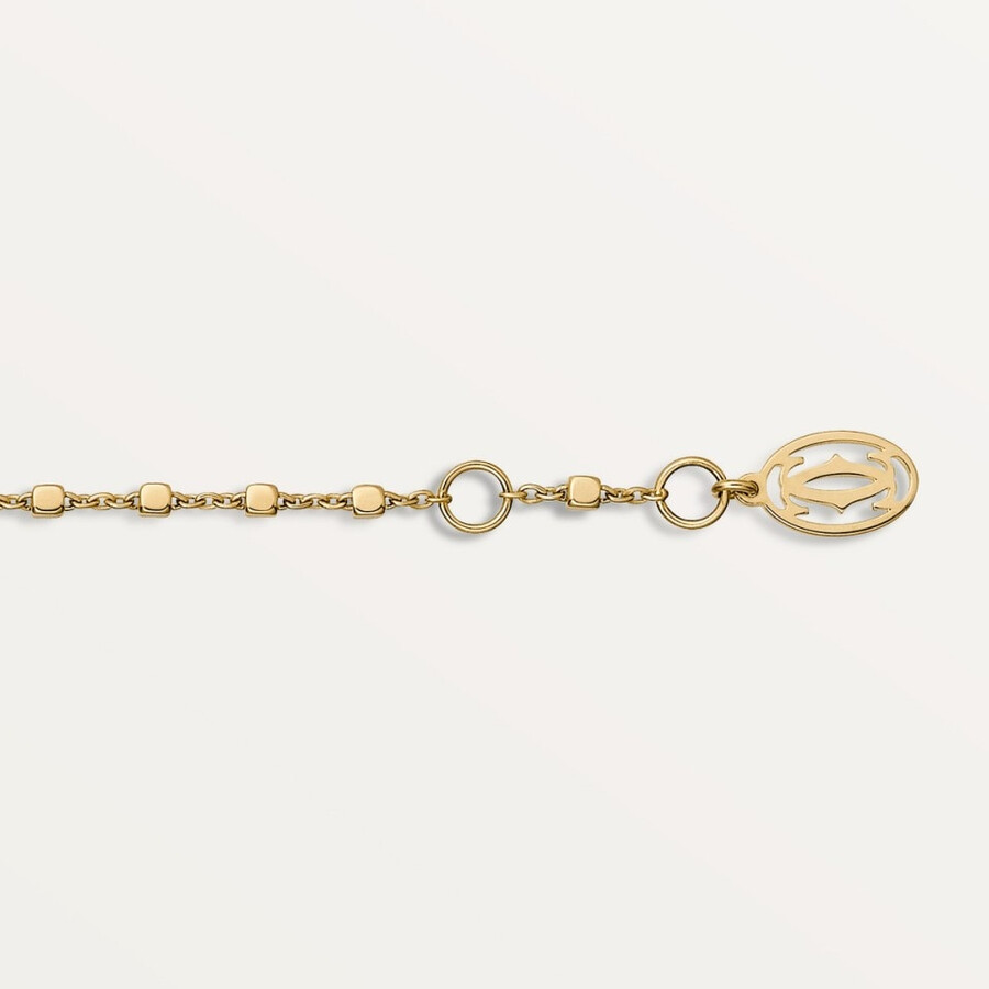 bracciale panthère de cartier su catena diamanti