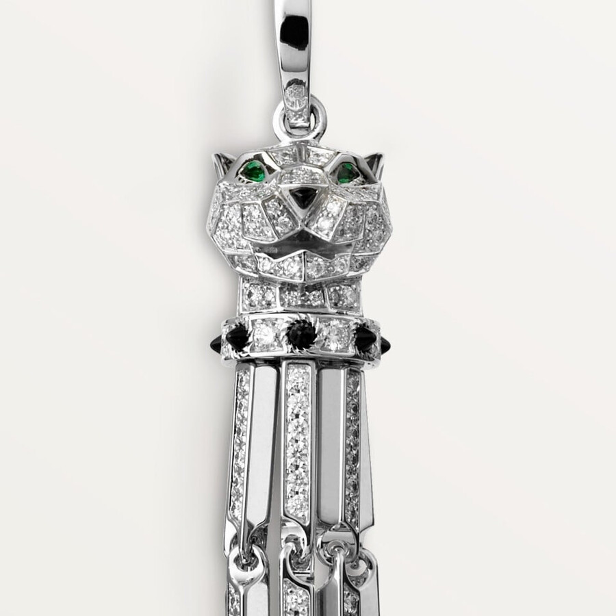 orecchini panthère de cartier modello piccolo pavé