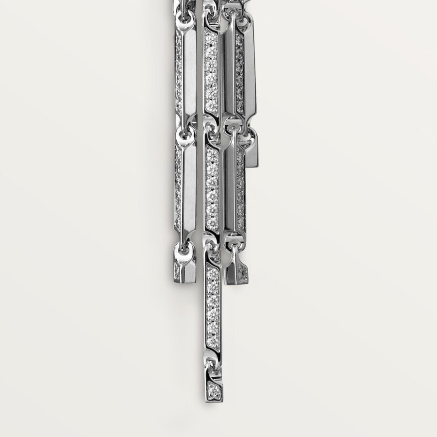 orecchini panthère de cartier modello piccolo pavé