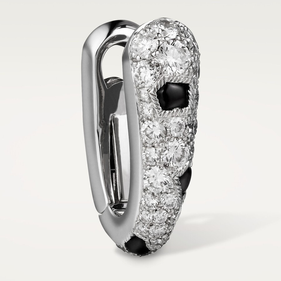 orecchini panthère de cartier pavé