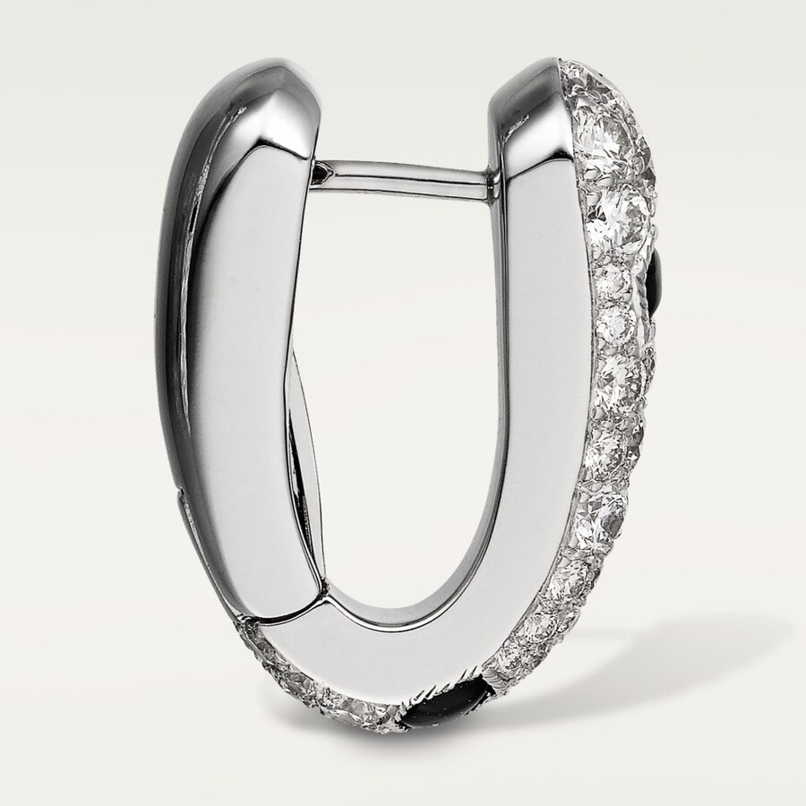 orecchini panthère de cartier pavé