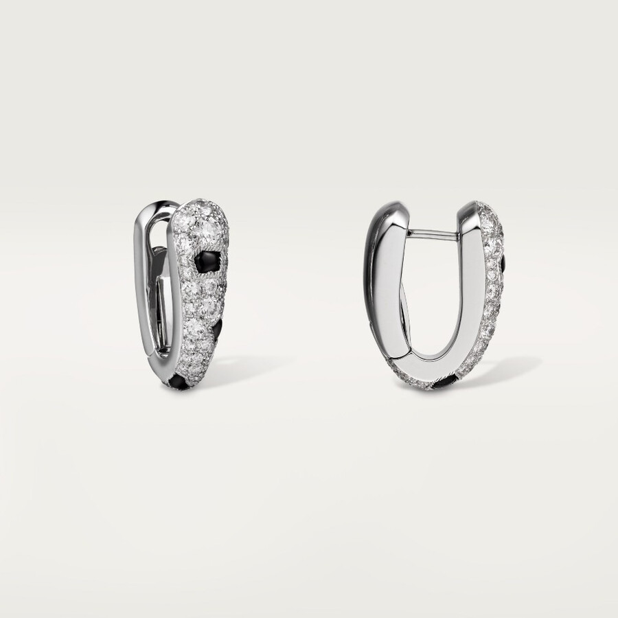 orecchini panthère de cartier pavé