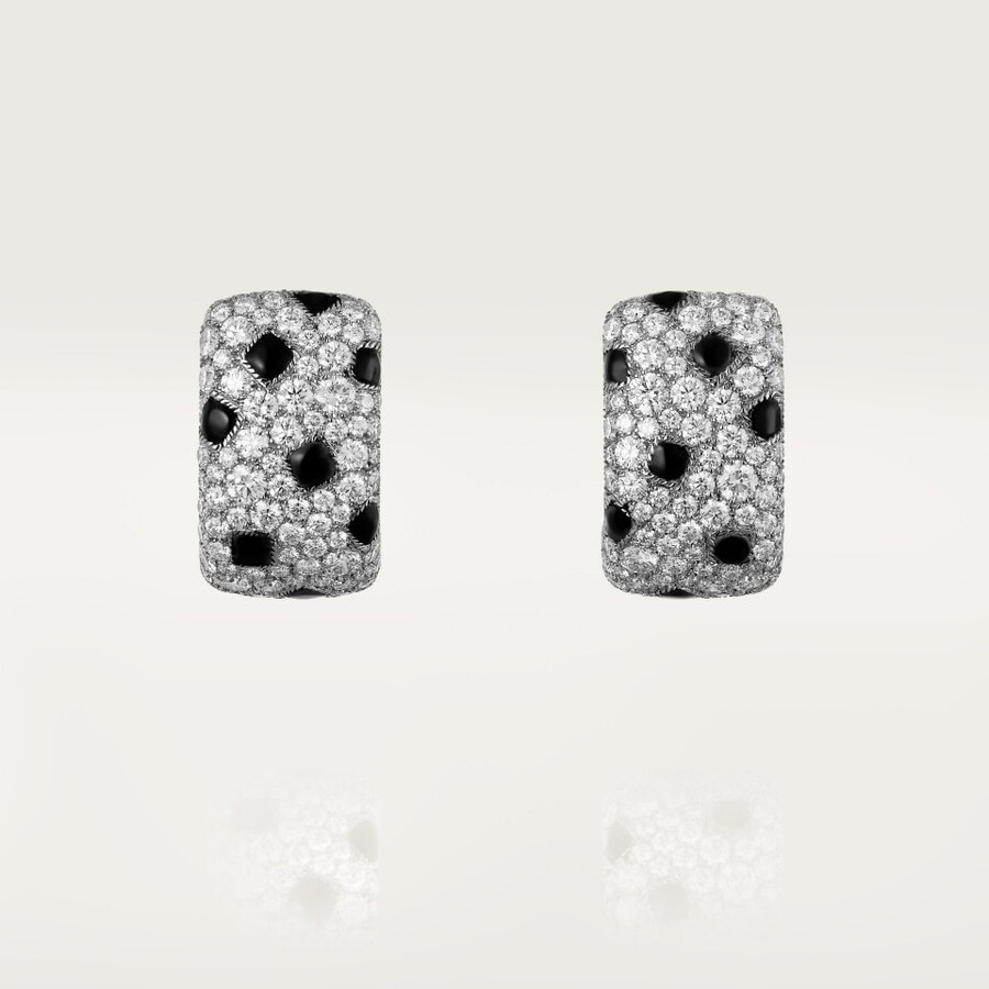 orecchini panthère de cartier pavé