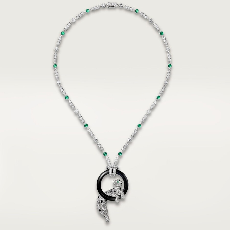 collana panthère de cartier pavé