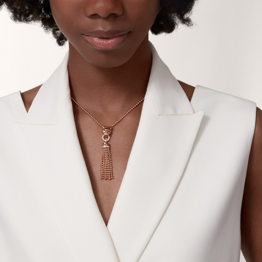 collana lunga panthère de cartier diamanti