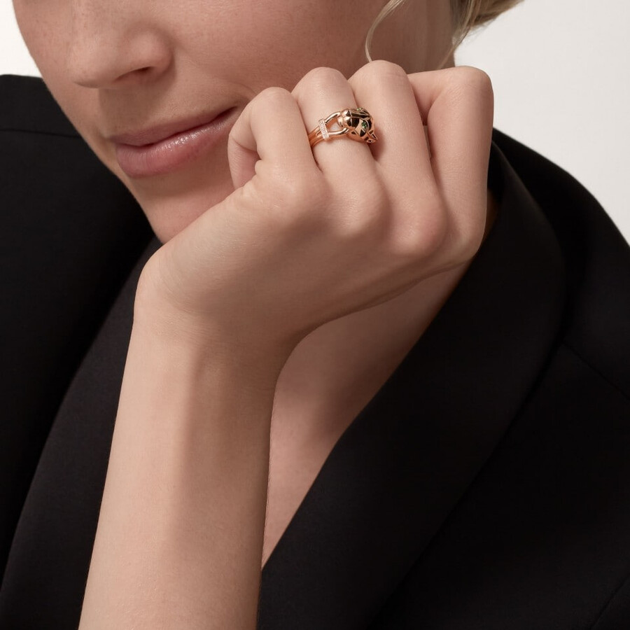 anello panthère de cartier diamanti