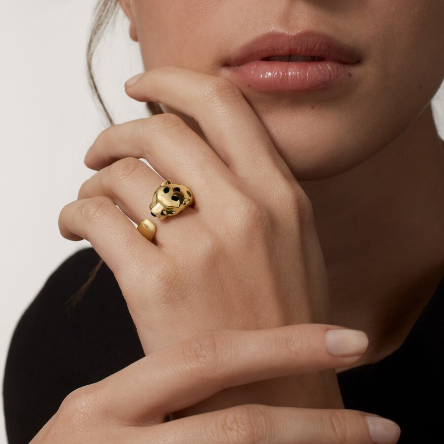 anello panthère de cartier modello medio